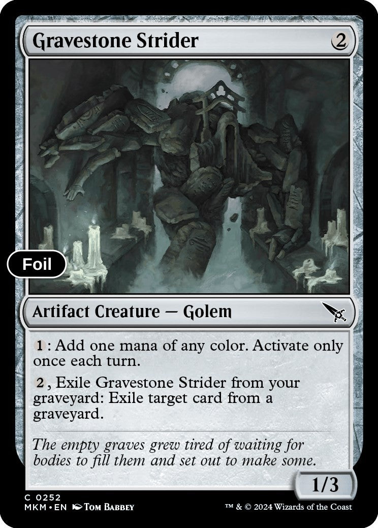Gravestone Strider