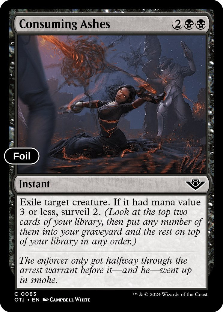 Consuming Ashes