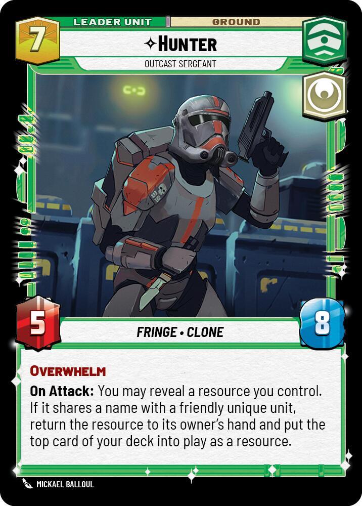 Hunter - Outcast Sergeant (Back)