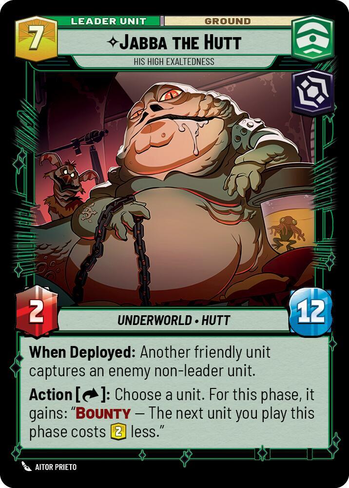 Jabba the Hutt - His High Exaltedness (Back)