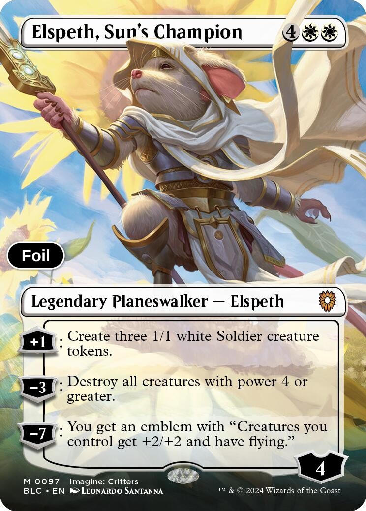 Elspeth, Sun's Champion (Borderless)
