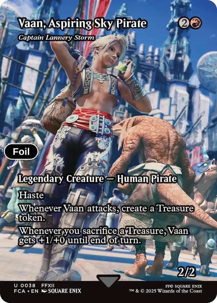 Vaan, Aspiring Sky Pirate - Captain Lannery Storm (Showcase)