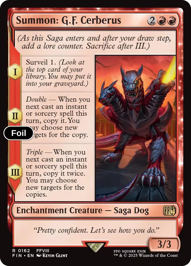 Summon: G.F. Cerberus