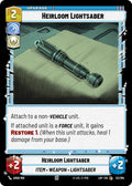 Heirloom Lightsaber
