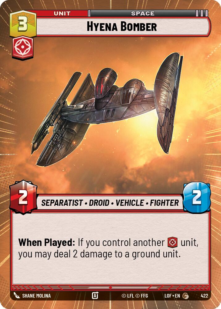 Hyena Bomber (Hyperspace)