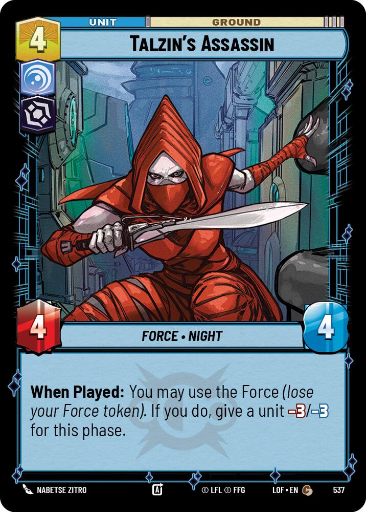 Talzin's Assassin (Foil)
