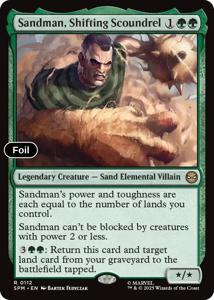 Sandman, Shifting Scoundrel