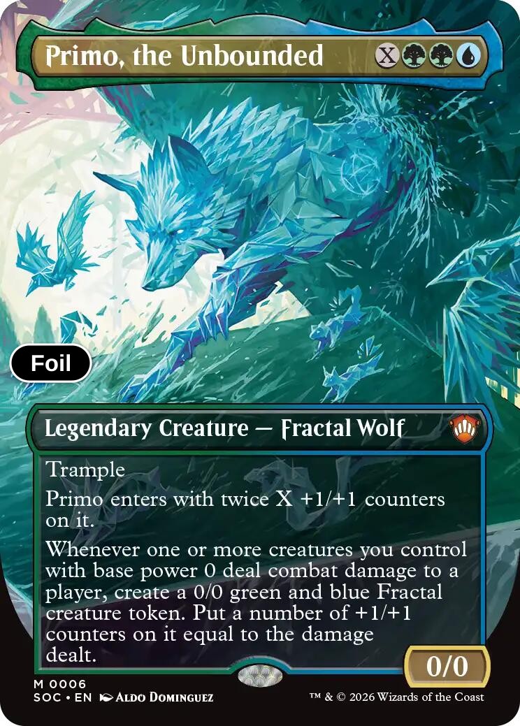 Primo, the Unbounded (Borderless)