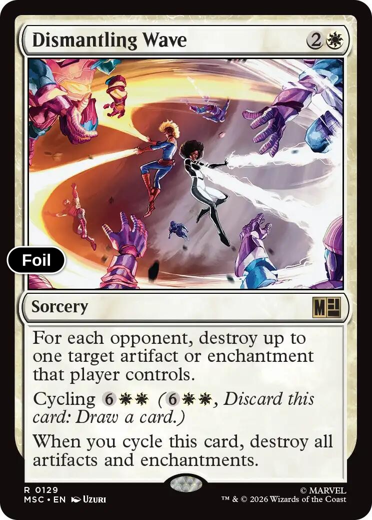 Dismantling Wave (Surge Foil)