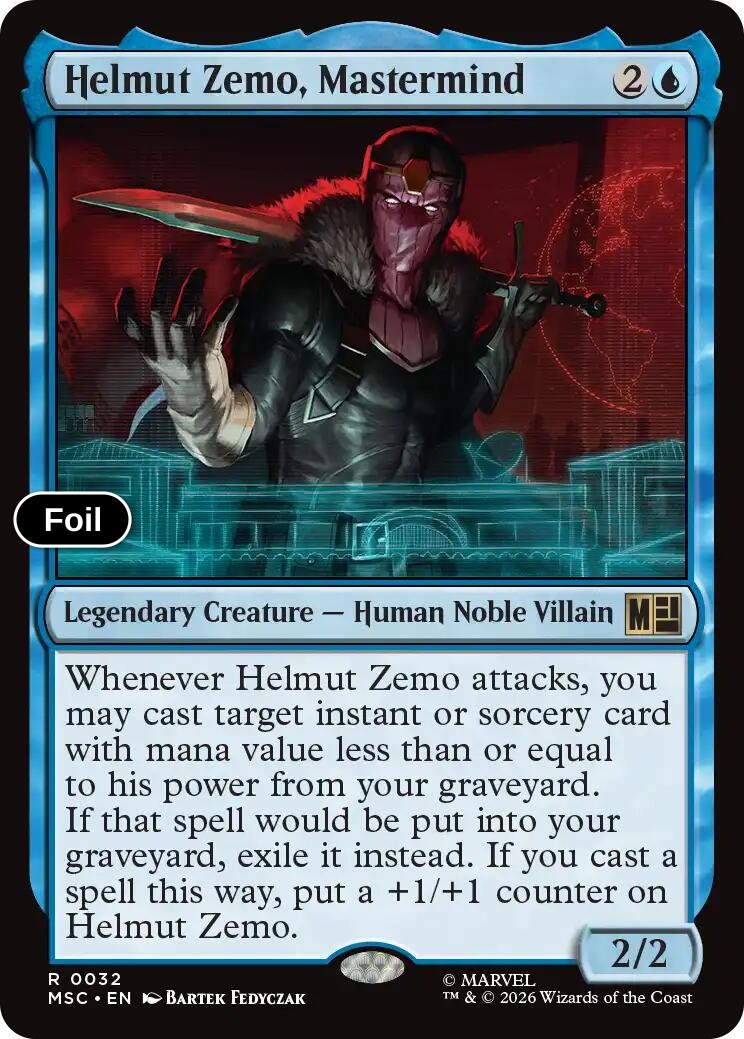 Helmut Zemo, Mastermind (Surge Foil)