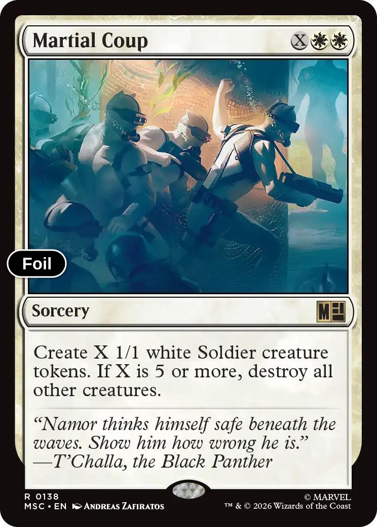 Martial Coup (Surge Foil)